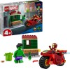 Lego - Super Heroes - Iron Man Med Motorcykel Og Hulk 76287