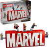 Lego - Super Heroes - Marvel-Logo Og Minifigurer 76313