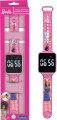 Lexibook - Barbie - Ur - Digitalt Led Armbåndsur Til Børn - Pink