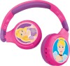 Disney Prinsesser - Trådløse Høretelefoner Til Børn - Lyserød