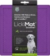 Lickimat - Slikkemåtte - Soother Purple 20X20Cm