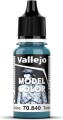 Vallejo - Model Color - Light Turquoise Mat - 17-18 Ml - 70840