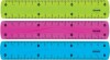 Lineal 15 Cm - Assorterede Neonfarver Flexi - Centrum