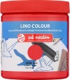 Linoleumssværte - Rød - 250 Ml