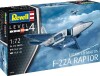 Revell - F-22A Raptor Model Fly Byggesæt - 1 72 - Level 4 - 03858