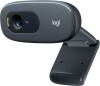 Logitech C270 - Usb Webcam Til Pc - Hd 720P 3Mp - Grå
