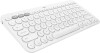 Logitech K380 - Bluetooth Tastatur Til Mac - Nordisk - Hvid