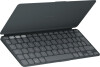 Logitech - Keys-To-Go 2 Bærbart Trådløst Tastatur Til Tablets - Nordisk