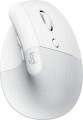 Logitech - Lift Vertical Ergonomisk Trådløs Mus - Optisk - Hvid - 4000