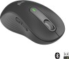 Logitech Signature M650 - Trådløs Mus Til Venstre Hånd - Sort