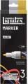Liquitex - Accent Marker Set - Black Silver Gold - 2 Mm - 3 Stk