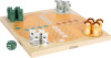 Small Foot - Ludo Spil I Træ - Safari Dyr