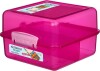 Sistema - Lunch Cube Madkasse - 1 4 L - Pink