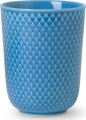 Lyngby Porcelæn - Rhombe Color Krus 33 Cl - Blå