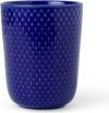 Lyngby Porcelæn - Rhombe Color Krus 33 Cl - Mørkeblå