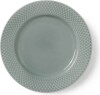 Lyngby Porcelæn - Rhombe Earth Frokosttallerken 21 Cm - Mos