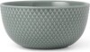 Lyngby Porcelæn - Rhombe Earth Skål 13 Cm - Mos