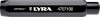Lyra Kridtholder Sort Plast