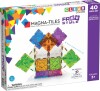 Magna-Tiles - Freestyle Deluxe Magnetsæt - Clear Colors - 40 Stk