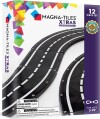Magna-Tiles - Xtras Vejbane Magnetsæt - 12 Dele