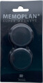 Magnet 35 Mm - Sort 2 Stk Blister