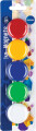 Magneter 35 Mm - Assorterede Farver 5 Stk - Centrum