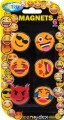 Magneter Emoji 6 Stk 28 Mm - Centrum
