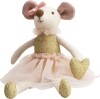 Magni - Mus Bamse Dukke - Pige - 18 Cm