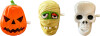 Magni - Halloween Hoppende Dødningehoved - Assorteret - 1 Stk