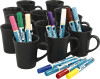 Mal Sorte Krus - Assorterede Farver - 36 Stk