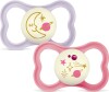 Mam - Air Night Silk 6-16M 2P Box V - Pink