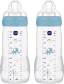 Mam - Easy Active Sutteflaske - Blue - 330Ml