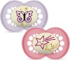 Mam - Orig Night Silk 2P Box V - Pink
