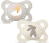 Mam - Original Silk Pacifiers - Neutral - 0-6M