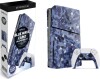 Maxx Tech Ps5 Slim Faceplates Controller Faceplates - Blue Wave Camo