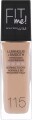 Maybelline - Fit Me Foundation - Ivory 115