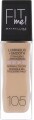 Maybelline - Fit Me Foundation - Natural Ivory 105