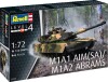 Revell - M1A2 Abrams Tank - Level 4 - 1 72 - 03346