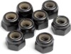 M4 Nylon Nut 8Pcs - Mv22030 - Maverick Rc