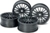 Medium-Narrow 18 Spoke Wheel 24Mm Hard 4 - 54738 - Tamiya