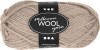 Uldgarn - Melbourne Wool - L 92 M - Beige - 50 G