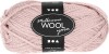 Uldgarn - Melbourne Wool - L 92 M - Lyserød - 50 G