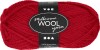 Uldgarn - Melbourne Wool - L 92 M - Rød - 50 G