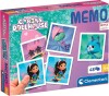 Clementoni Memo Pocket - Gabbys Dukkehus Vendespil - 48 Kort