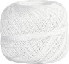 Merceriseret Bomuldsgarn - Nål 2-2 5 - Hvid - 125 M - 20 G