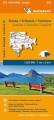 Michelin Schweiz Blad 553 Switzerland Southeast Stmoritz Lugano