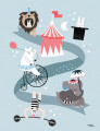 Michelle Carlslund - Plakat - 30 X 40 Cm - Cirkusvenner