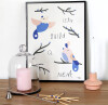 Michelle Carlslund - Plakat - 30 X 40 Cm - Lad Os Bygge En Rede