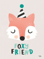 Michelle Carlslund - Plakat - 50 X 70 Cm - Foxy Friend