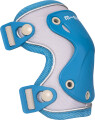 Micro - Knæ- Og Albuebeskyttere - Reflective Blue M